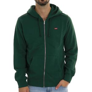 FELPA NEW ORIGINAL ZIP VERDE